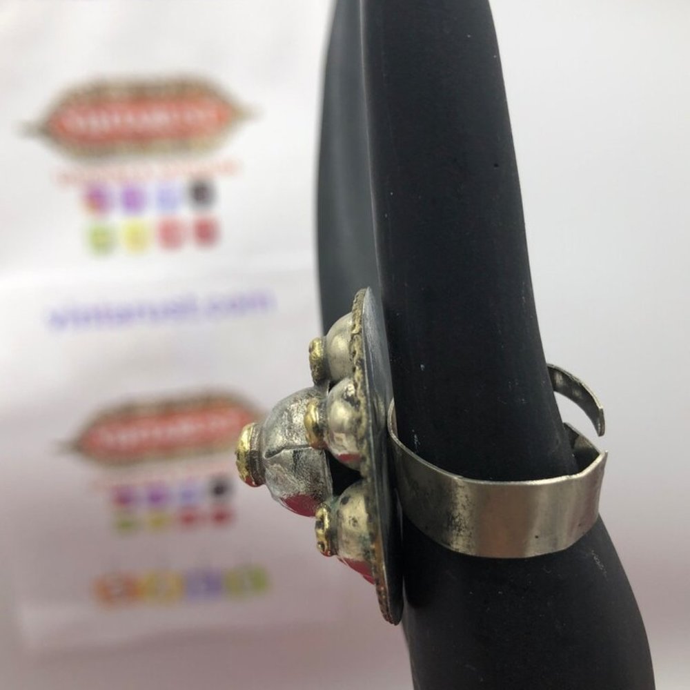 Tribal Kuchi Ring, Statement Ring, Kuchi Jewelry,… - image 3
